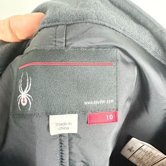 Spyder Winner Athletic Fit Insulated Ski Snow Pant Black Women's Size 10 - Picture 5 of 7